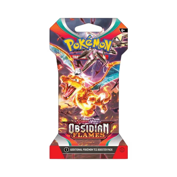 Pokémon: Obsidian Flames - Sleeved Booster Pack (Inglés)