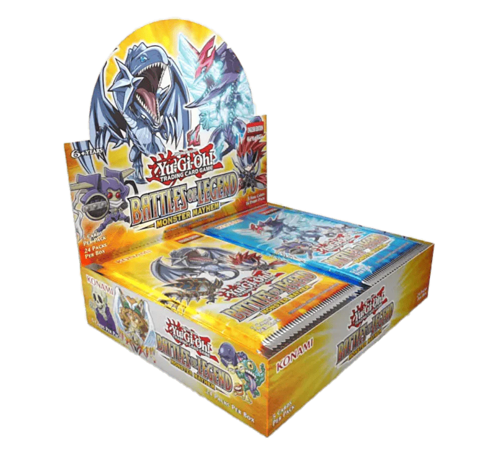 Yu-Gi-Oh! Battles of Legend Monster Mayhem Booster Box (Inglés)