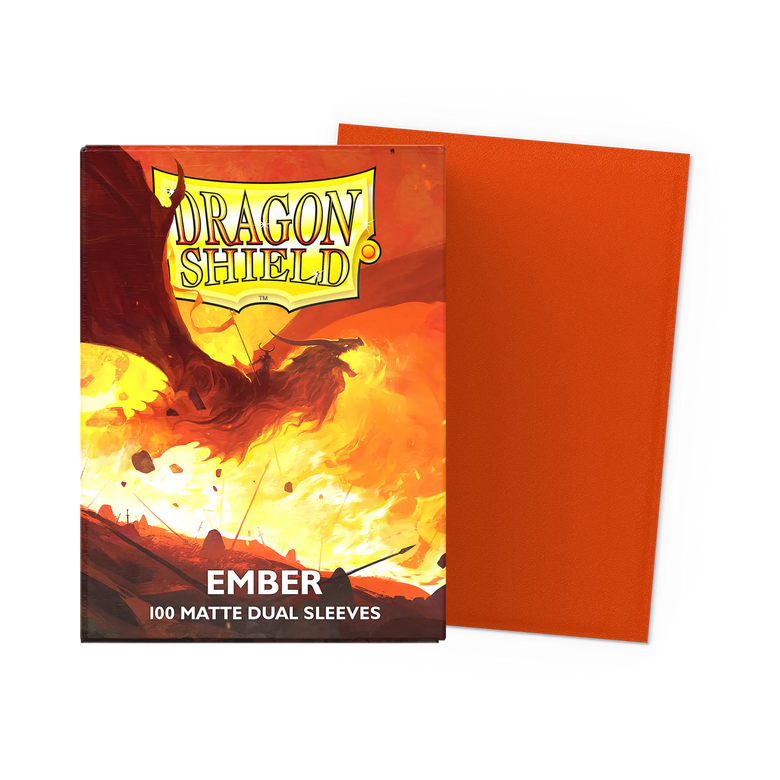Dragon Shield: Ember - Micas Matte Dual C/100