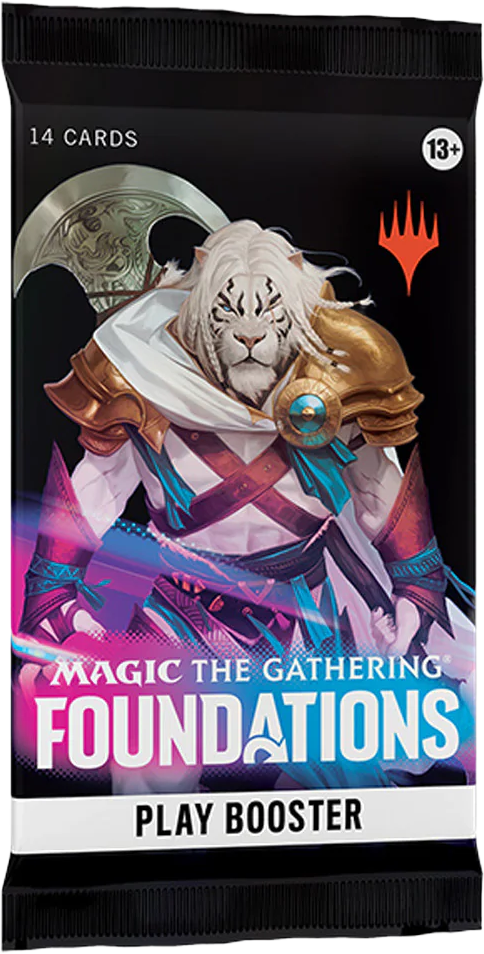 Magic The Gathering: Foundations - Play Booster Pack (Inglés)