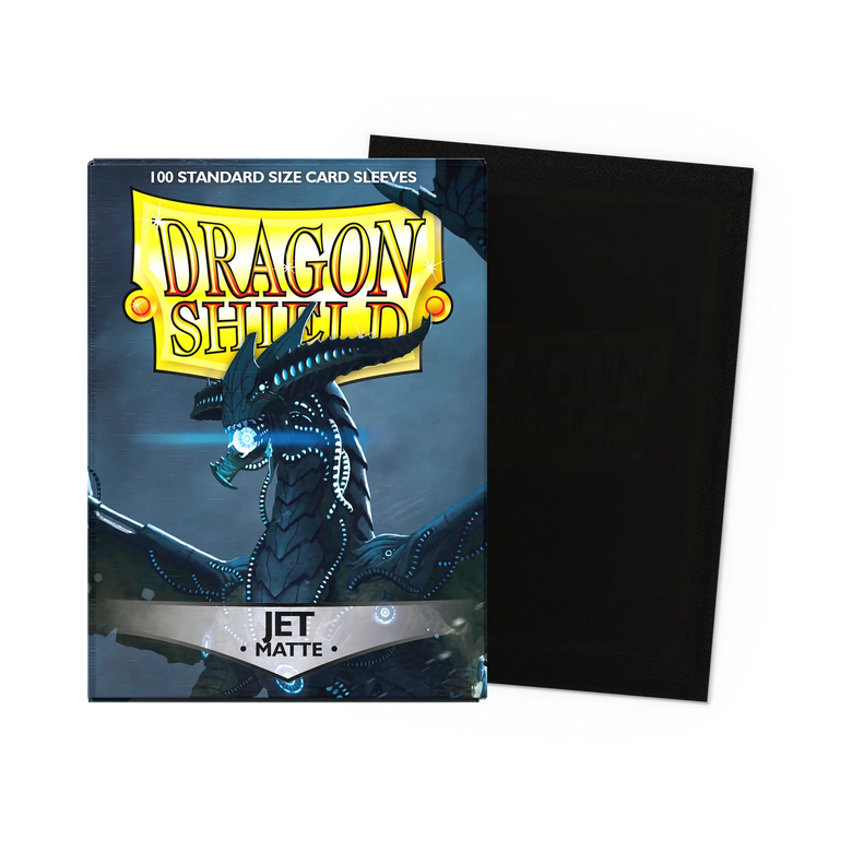 Dragon Shield: Jet - Micas Matte C/100