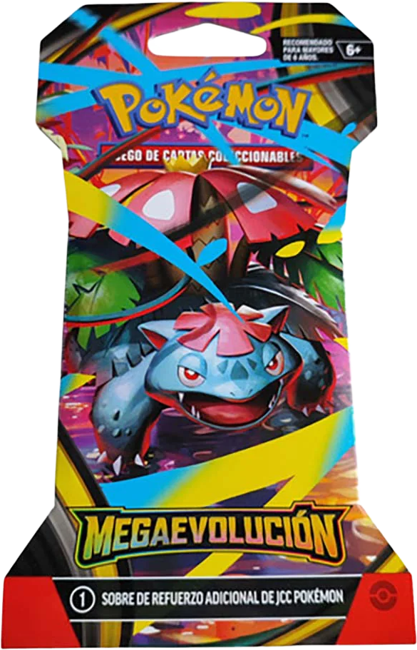 Pokémon: Mega Evolution - Sleeved Booster Pack (Español)