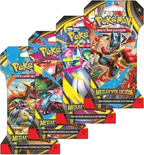 Pokémon: Mega Evolution - Sleeved Booster Pack (Español)