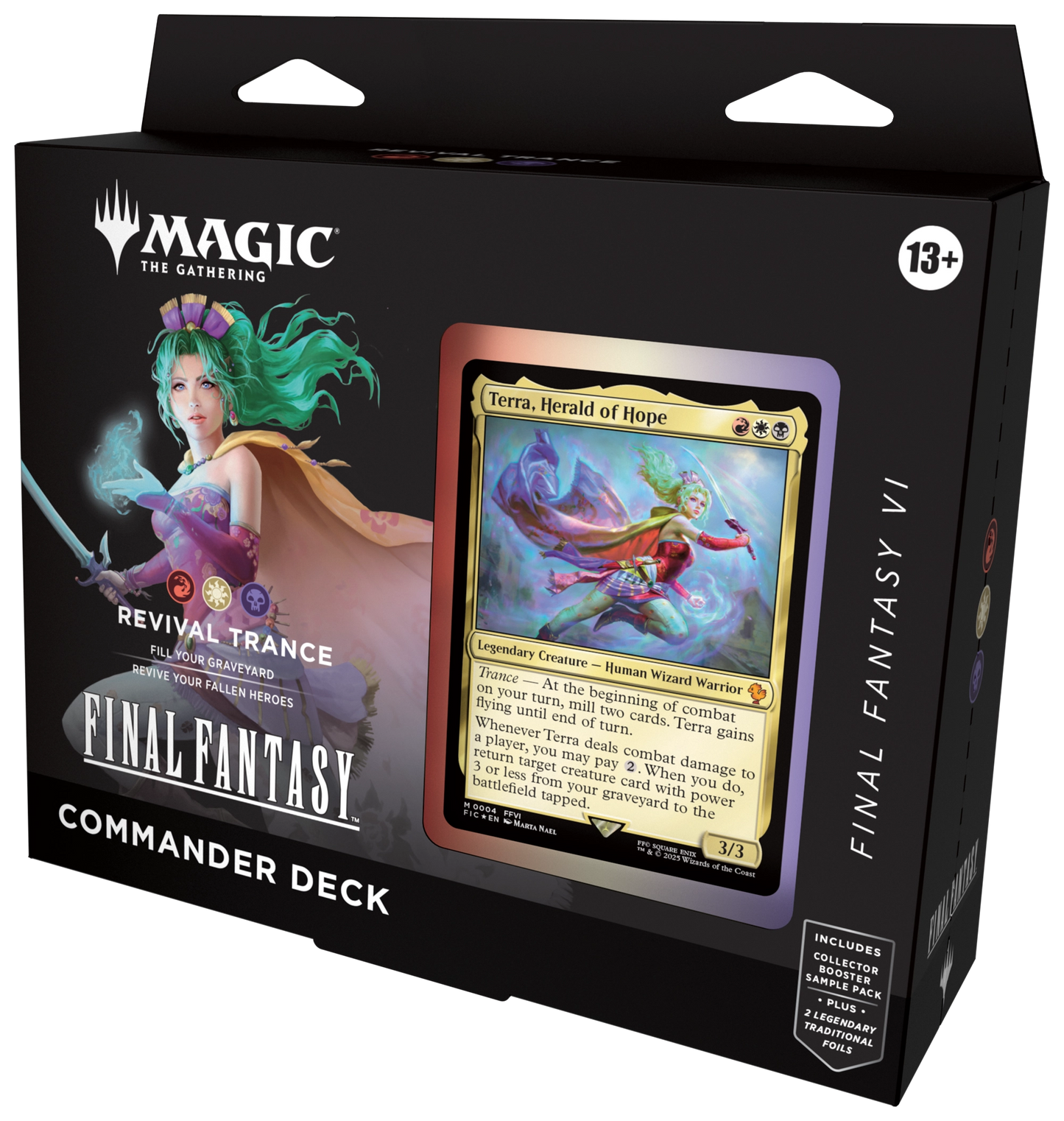 Magic The Gathering: Final Fantasy - Commander Deck - Revival Trance (Inglés)