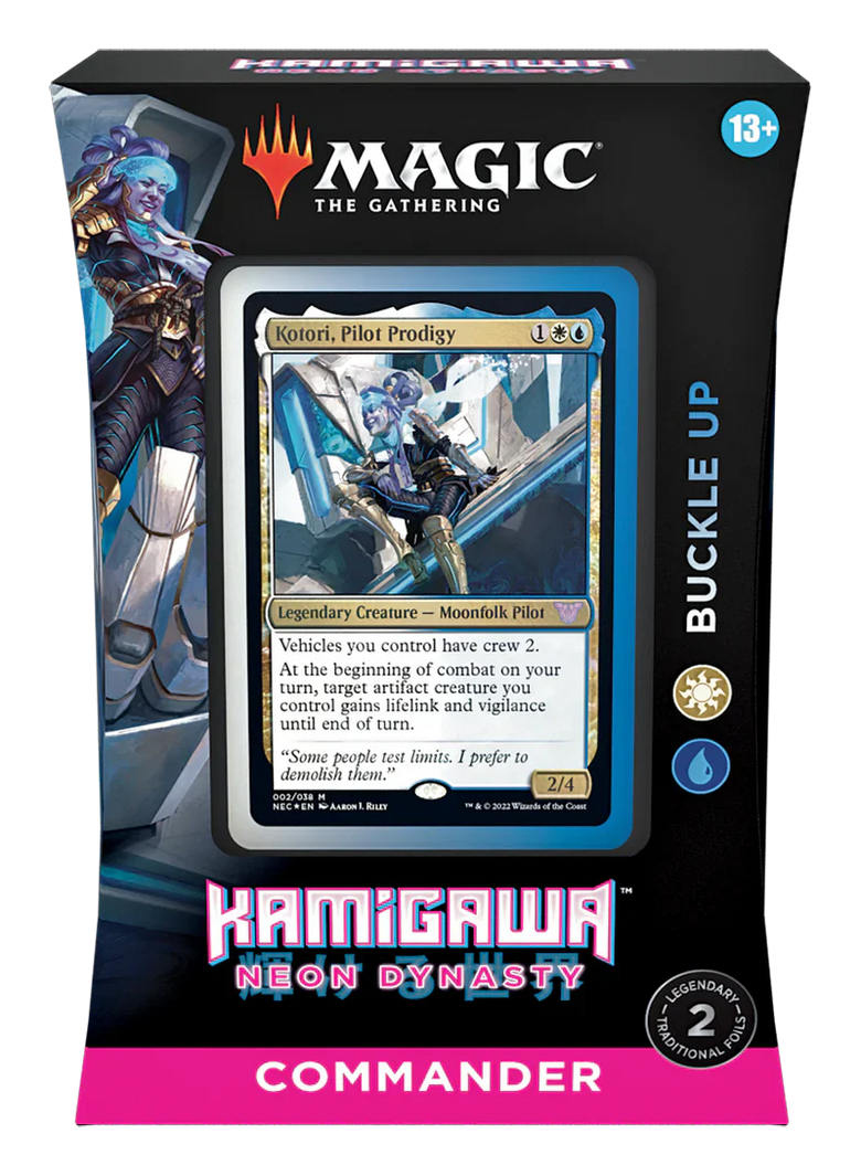 Magic The Gathering: Kamigawa Neon Dynasty - Commander Deck - Buckle Up (Inglés)