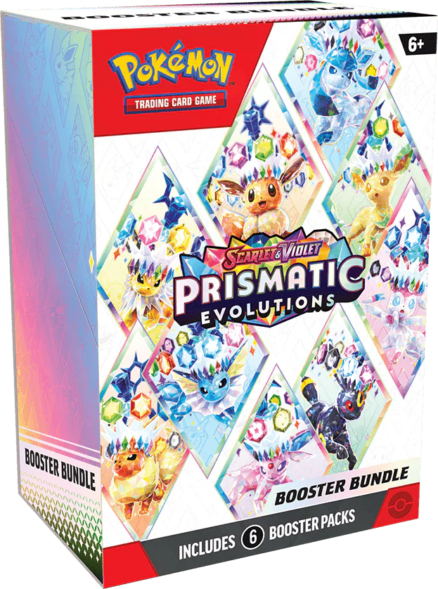 Pokémon: Prismatic Evolutions Booster Bundle (Inglés)