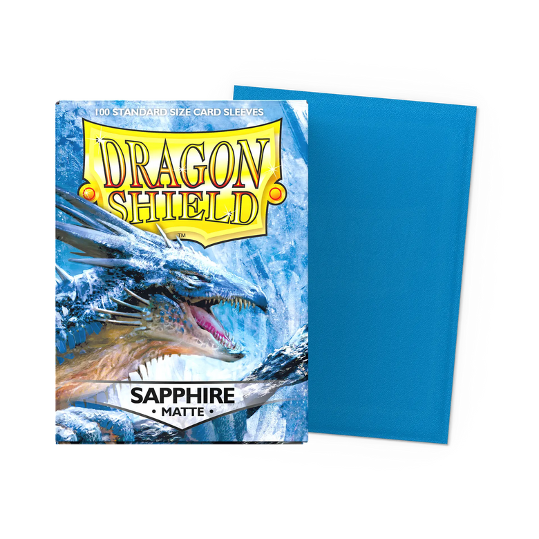 Dragon Shield: Sapphire - Micas Matte C/100
