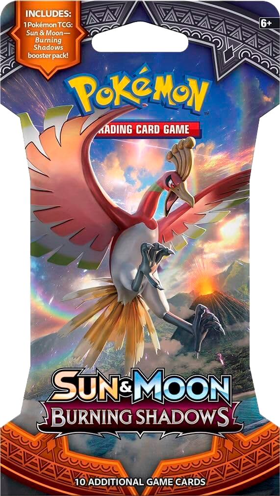 Pokémon: Burning Shadows - Sleeved Booster Pack (Inglés)