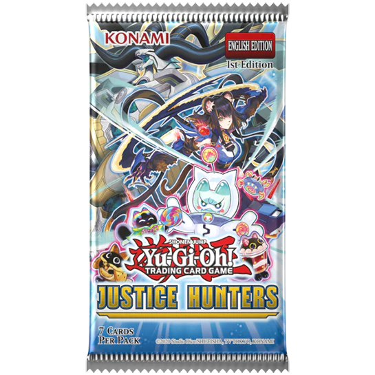 Yu-Gi-Oh! Justice Hunters Booster Pack (Inglés)