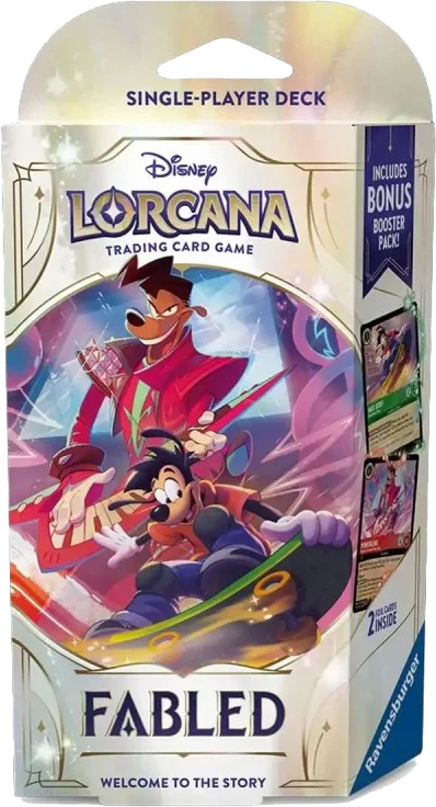 Lorcana: Fabled Starter Deck - Standout Headliners (Inglés)
