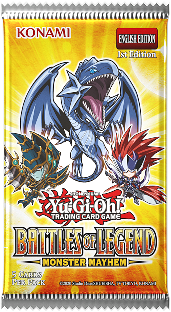 Yu-Gi-Oh! Battles of Legend Monster Mayhem Booster Pack (Inglés)