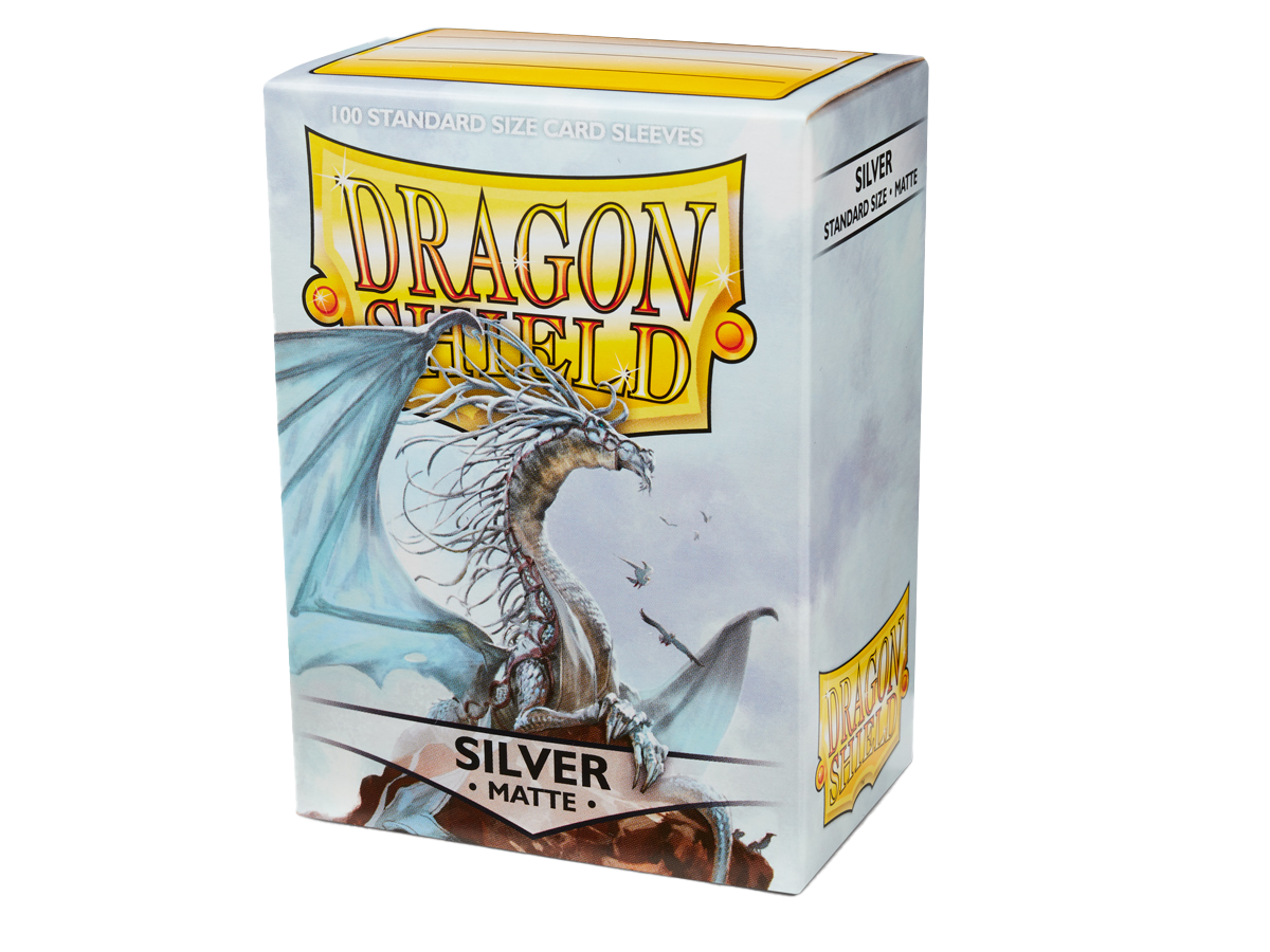 Dragon Shield: Silver - Micas Matte Dual C/100