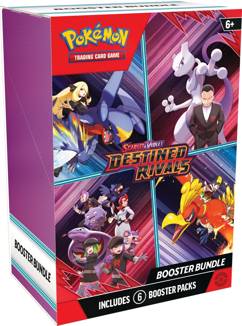 Pokémon: Destined Rivals Booster Bundle (Inglés)