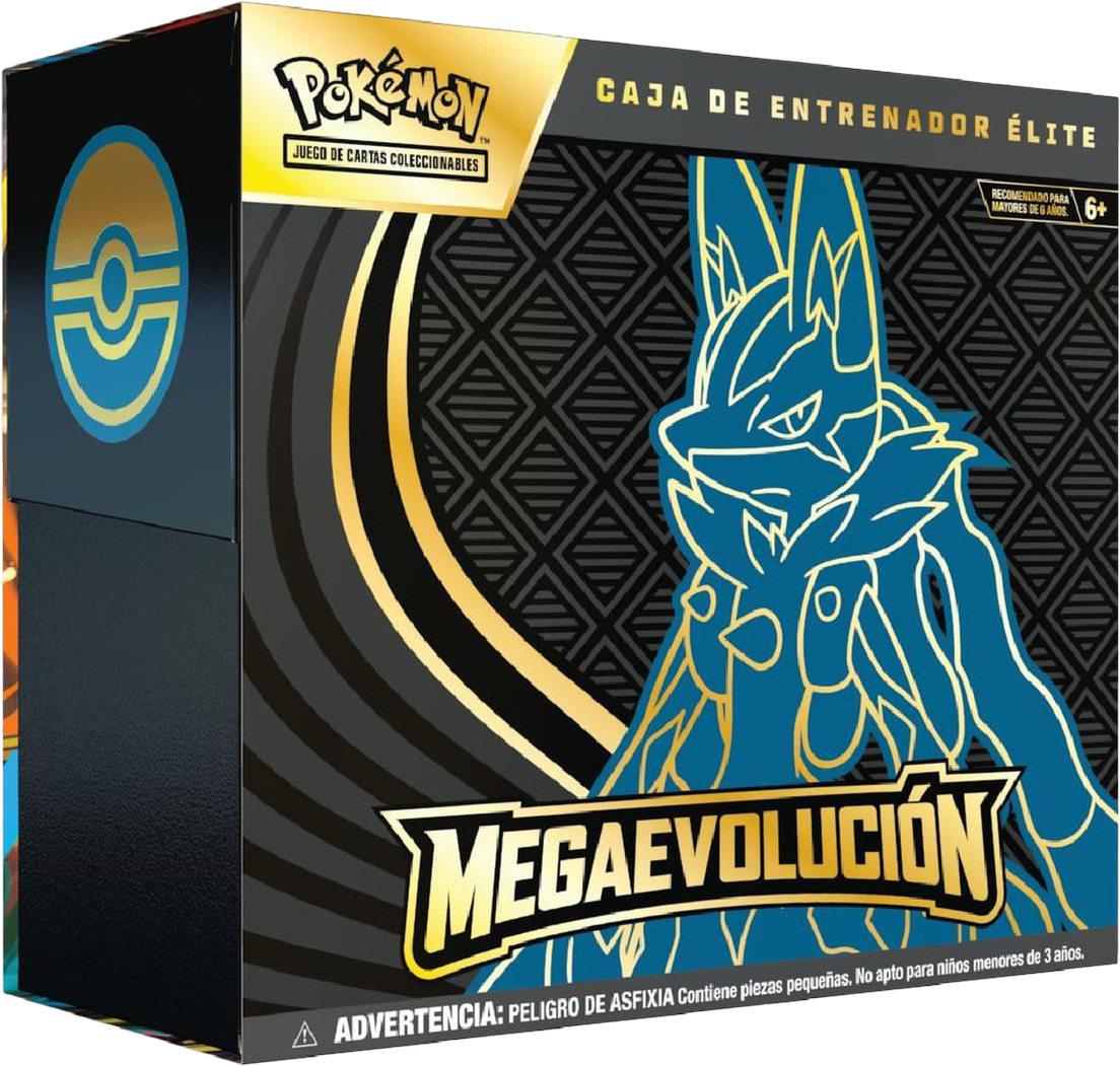 Pokémon: Mega Evolution - Elite Trainer Box - Mega Lucario (Español)