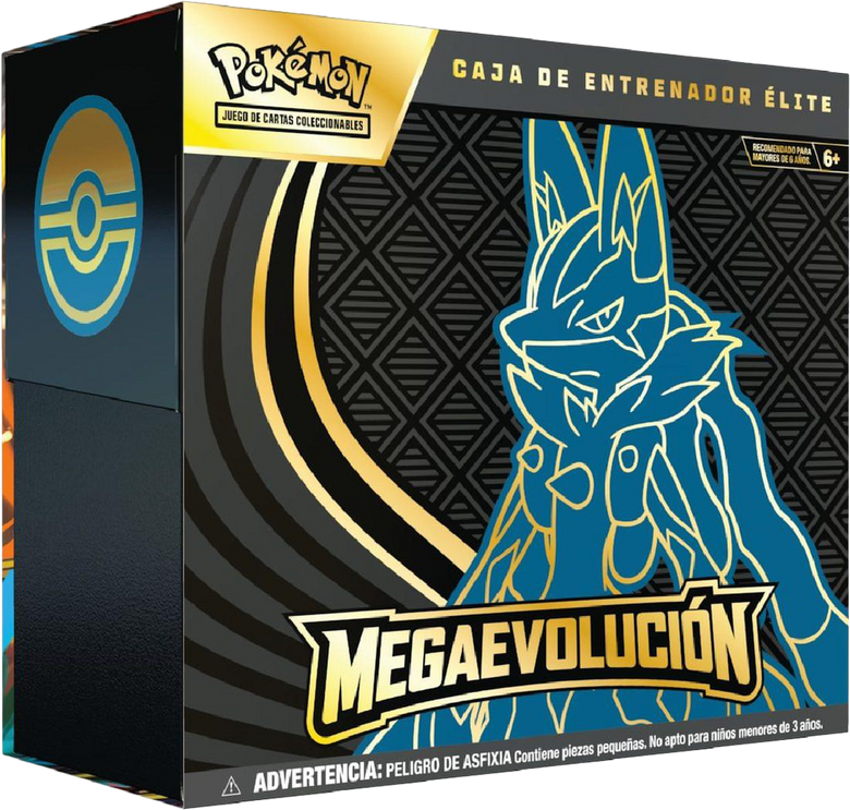 Pokémon: Mega Evolution - Elite Trainer Box - Mega Lucario (Español)