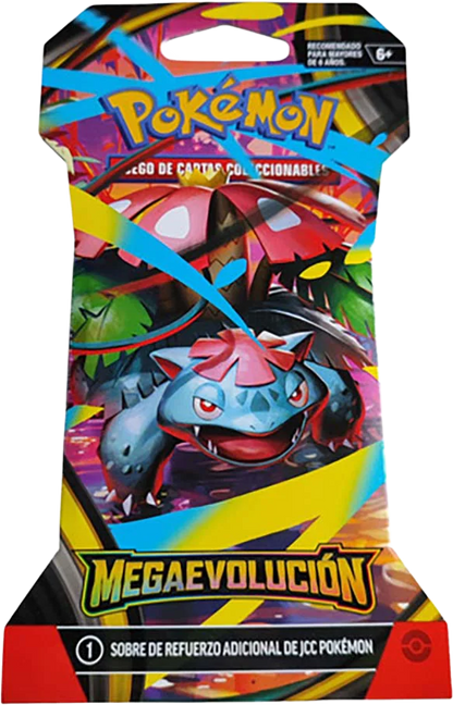 Pokémon: Mega Evolution - Sleeved Booster Pack (Español)