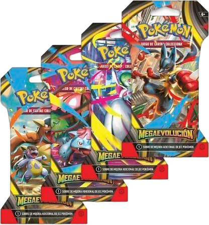 Pokémon: Mega Evolution - Sleeved Booster Pack (Español)