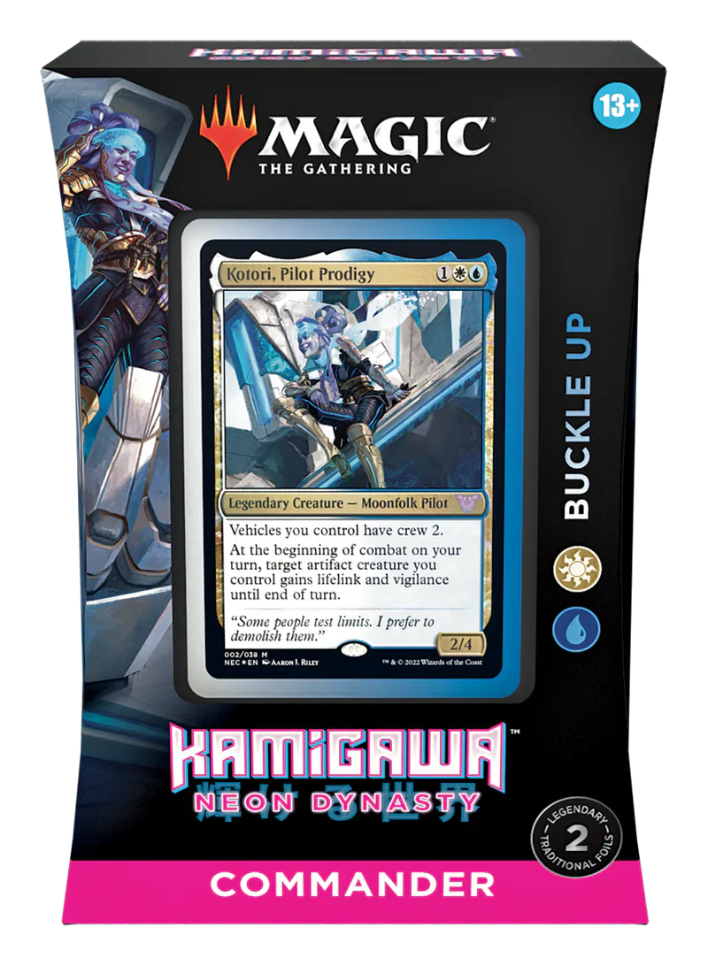 Magic The Gathering: Kamigawa Neon Dynasty - Commander Deck - Buckle Up (Inglés)