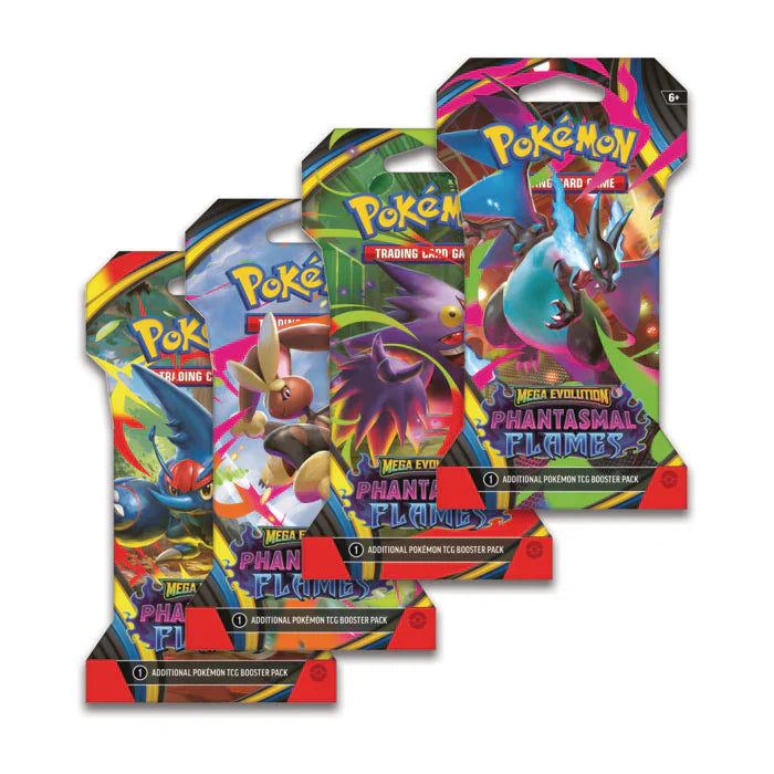 Pokémon: Phantasmal Flames - Sleeved Booster Pack (Inglés)