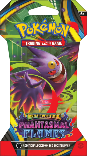 Pokémon: Phantasmal Flames - Sleeved Booster Pack (Inglés)