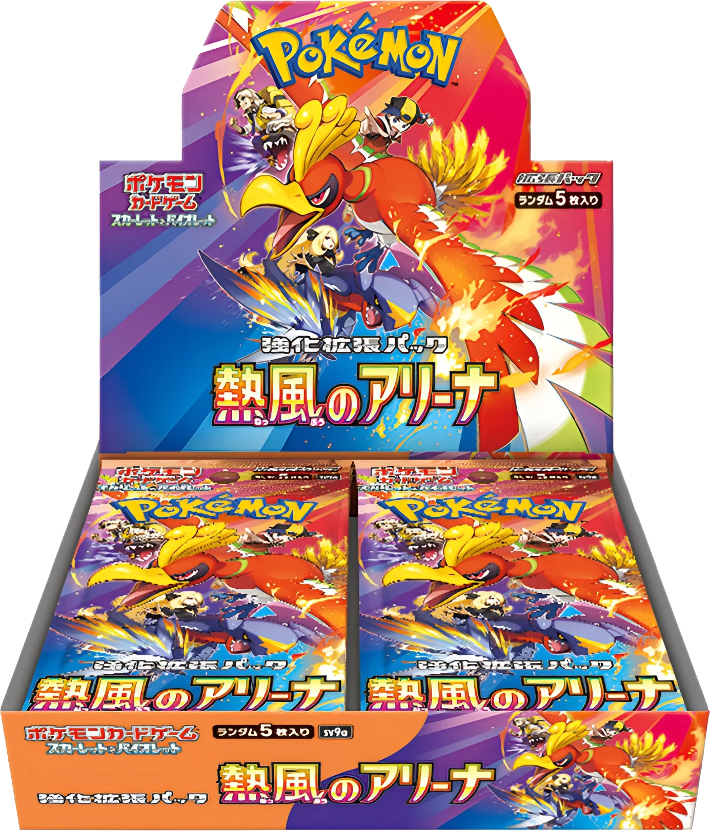 Pokémon: SV9a Heat Wave Arena - Booster Box (Japonés)
